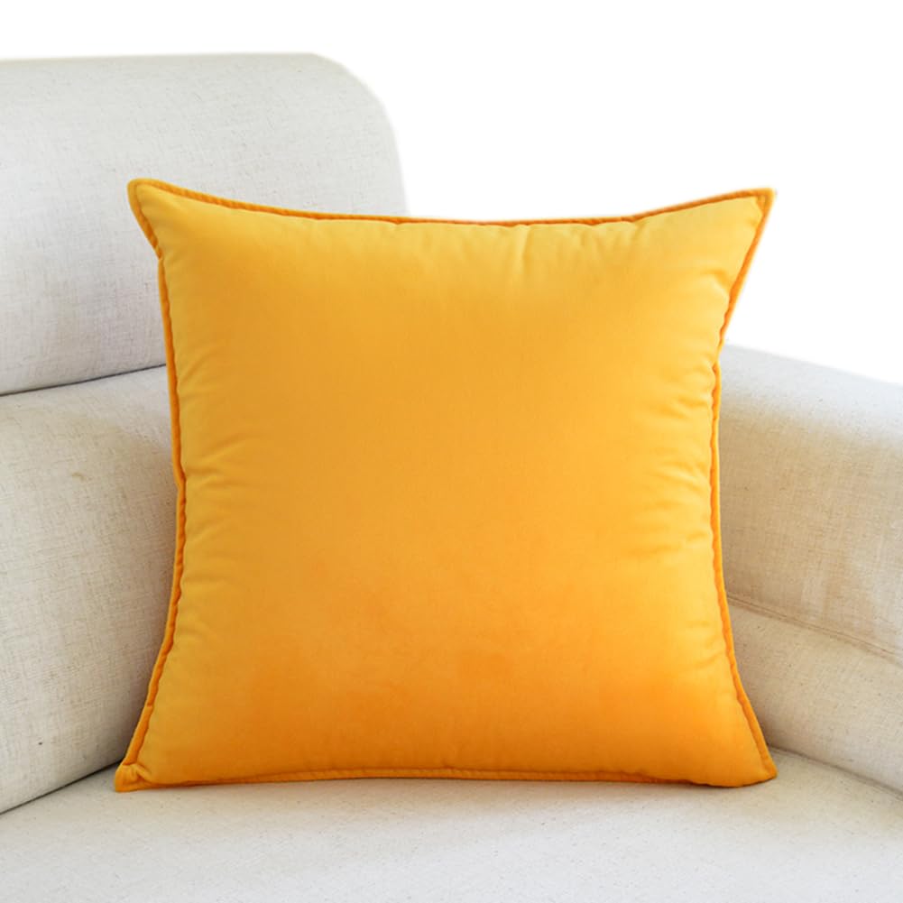 Tingting's Dream Luxury Velvet Sofa Throw Pillows Soft Decorative Sofa Couch Pillows Bed Rest Reading Pillow Chair Waist Back Cushion (Light Purple, 40×60CM/15.7"×23.6")