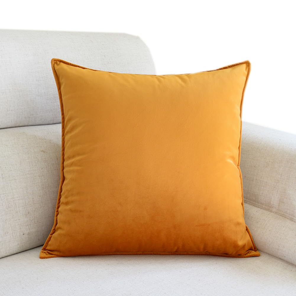 Tingting's Dream Luxury Velvet Sofa Throw Pillows Soft Decorative Sofa Couch Pillows Bed Rest Reading Pillow Chair Waist Back Cushion (Light Purple, 40×60CM/15.7"×23.6")
