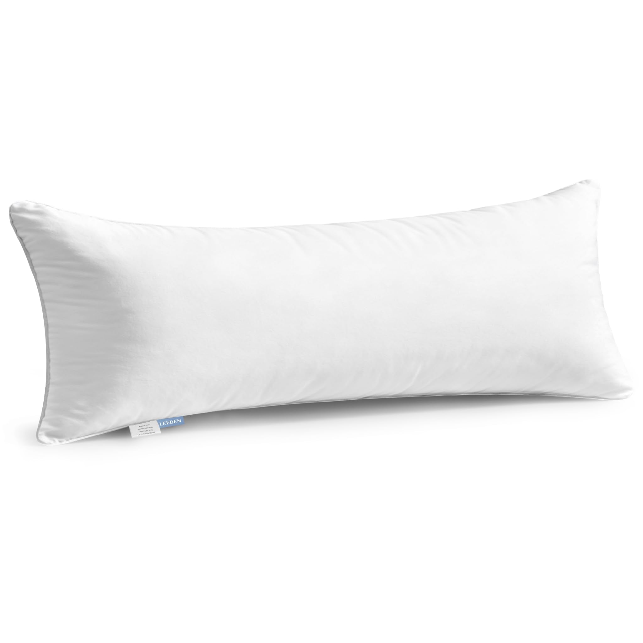 Leeden 18 x 18 Pillow Inserts (Set of 2) - Throw Pillow Inserts with 100% Cotton Cover - 18 Inch Square Decorative Pillows for Sofa, Couch, Bed and Home Decor