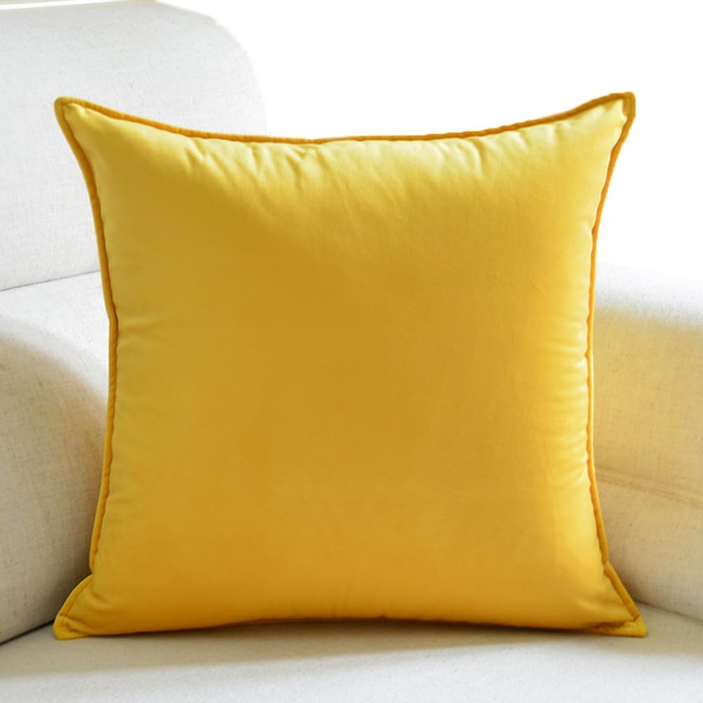 Tingting's Dream Luxury Velvet Sofa Throw Pillows Soft Decorative Sofa Couch Pillows Bed Rest Reading Pillow Chair Waist Back Cushion (Light Purple, 40×60CM/15.7"×23.6")