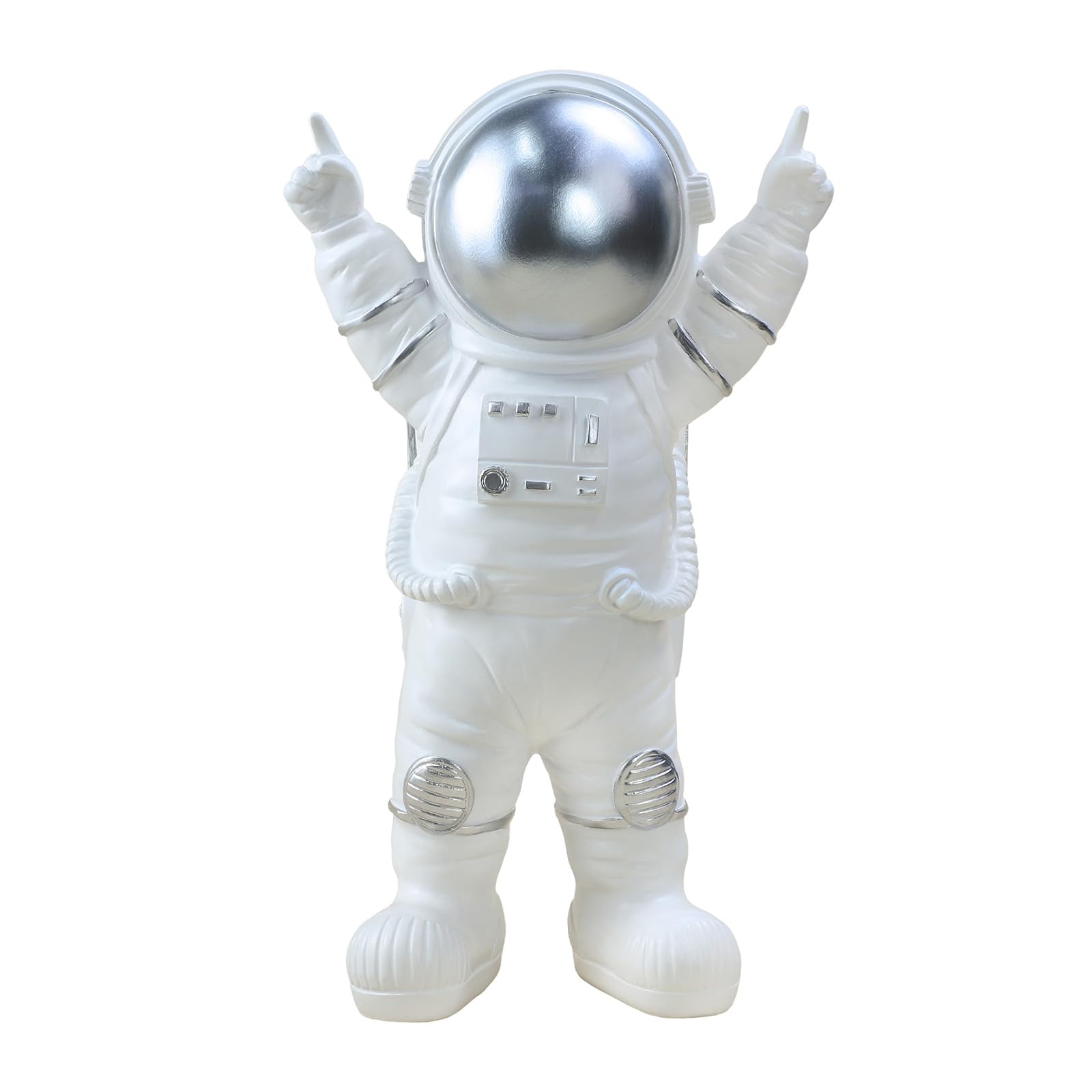 Colias Wing Astronaut Statues Sculpture Figurine Ornament Home Arts and Crafts Desktop Accessories Tabletop Decoration-Stand