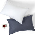 Vorouhals Hotel Collection Bed Pillows for Sleeping 4 Pack Standard Size Cooling Pillows Set of 4 for Back, Stomach or Side Sleepers, Super Soft Down Alternative Microfiber Filled Pillows