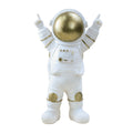 Colias Wing Astronaut Statues Sculpture Figurine Ornament Home Arts and Crafts Desktop Accessories Tabletop Decoration-Stand