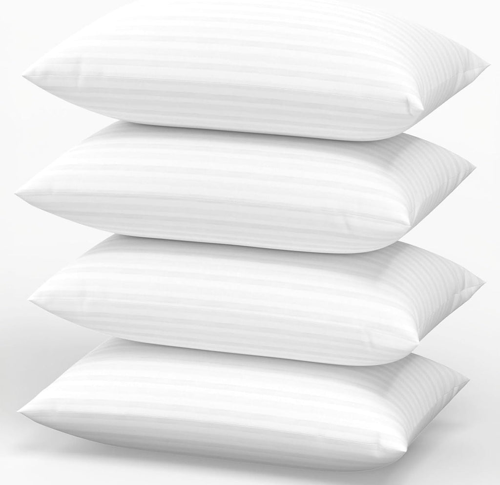 Favocama Pillows Standard Size Set of 4 Hotel Collection Bed Pillow for Sleeping Pillows 4 Pack for Back, Stomach or Side Sleepers Soft and Supportive Washable Pillows for Bedroom