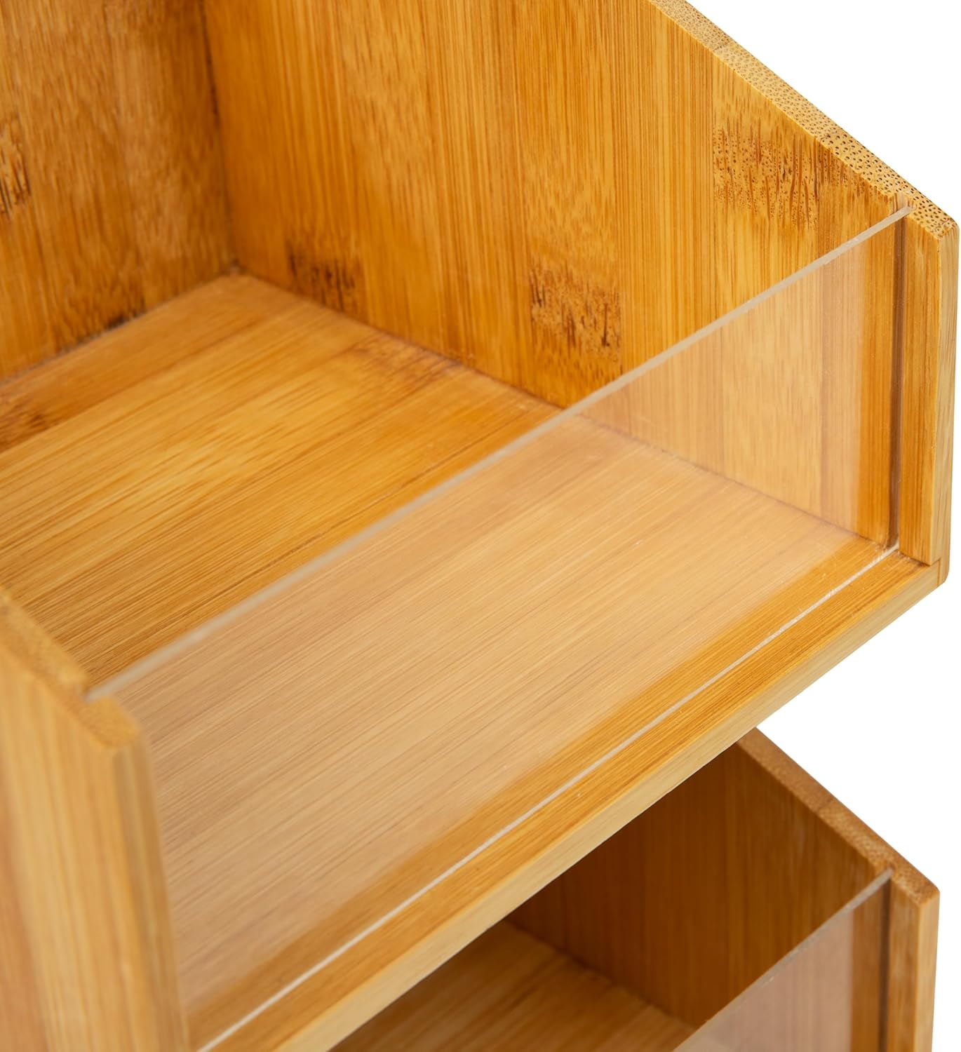 Mind Reader Coffee Condiment Station, Countertop Organizer, Coffee Bar, Rayon from Bamboo, Brown